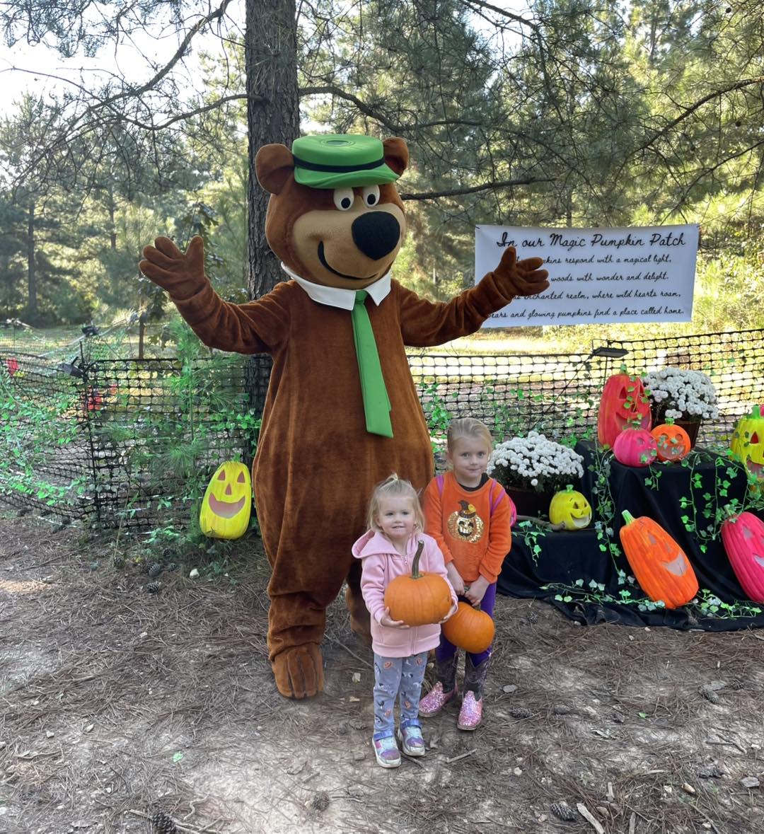 yogi bear at halloween