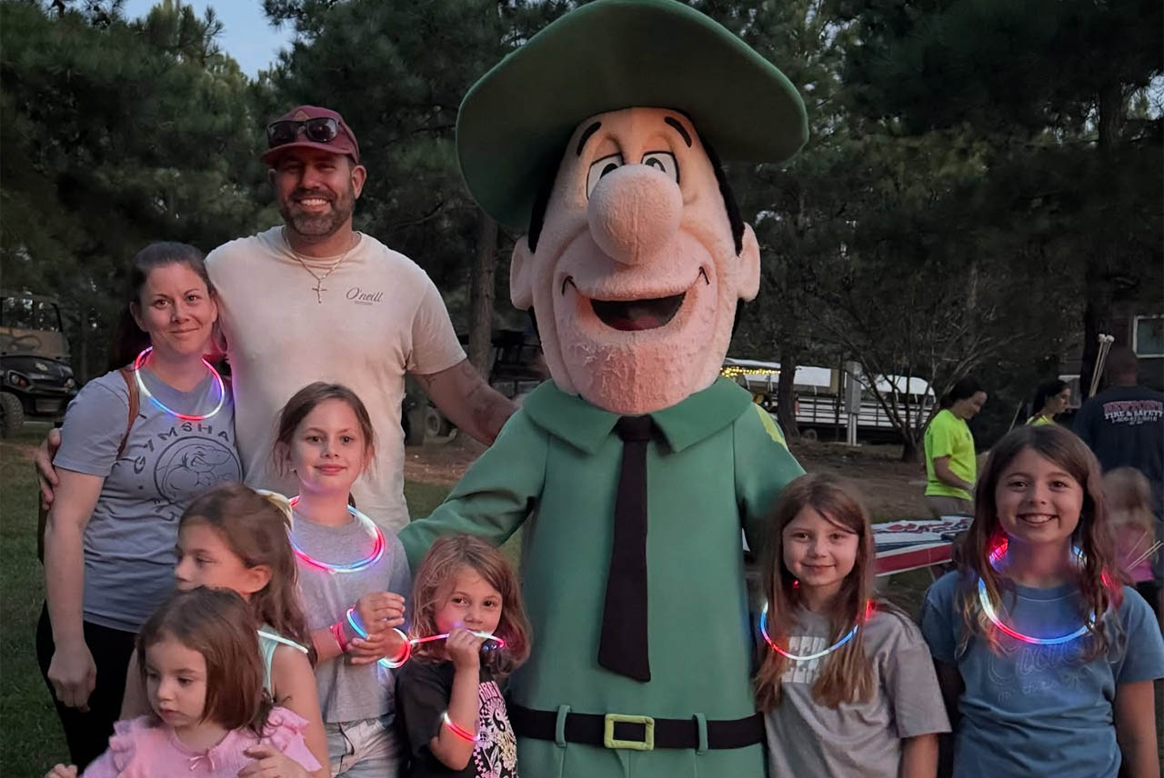 Fall family camping at Yogi Bear's Jellystone Park - Asheboro NC